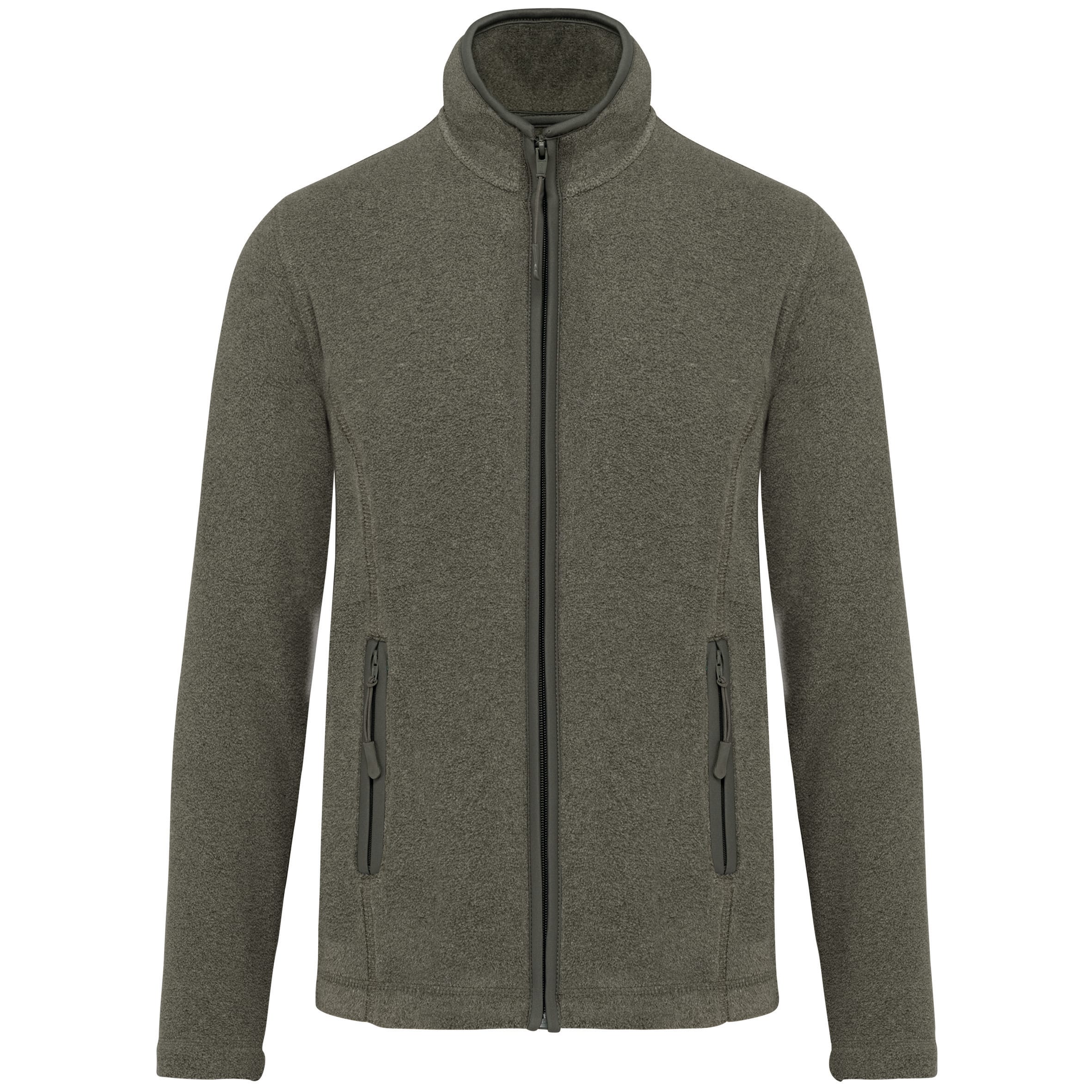 Microfleece met rits dames