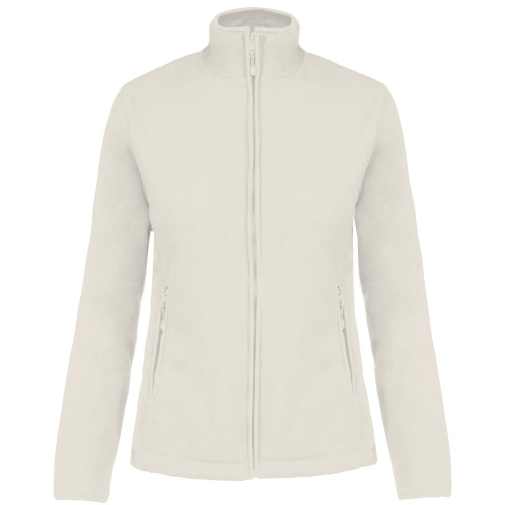 Microfleece met rits dames