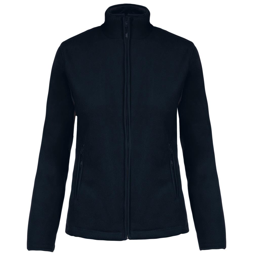 Microfleece met rits dames