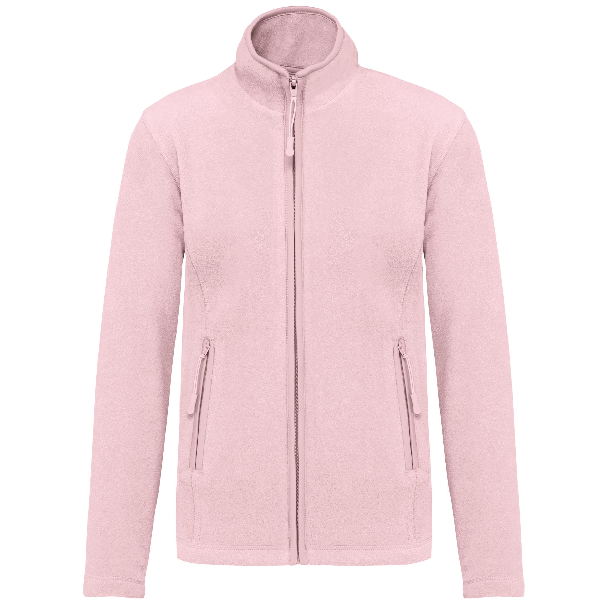Microfleece met rits dames