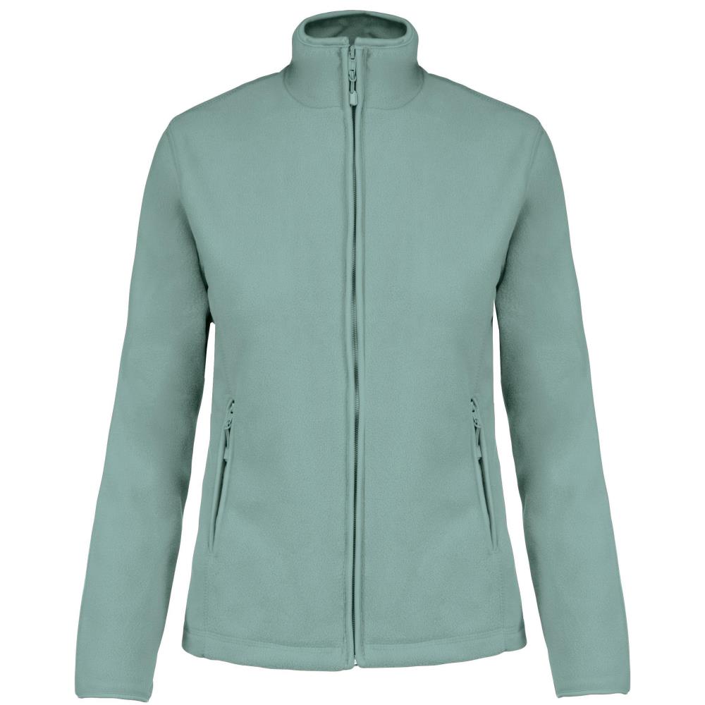 Microfleece met rits dames