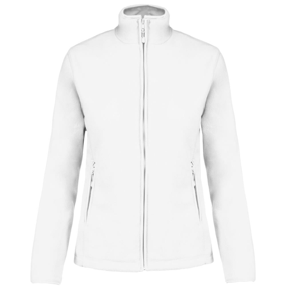 Microfleece met rits dames