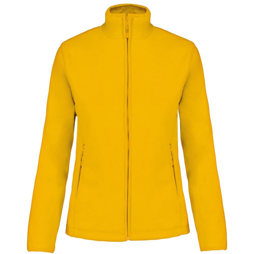 Microfleece met rits dames