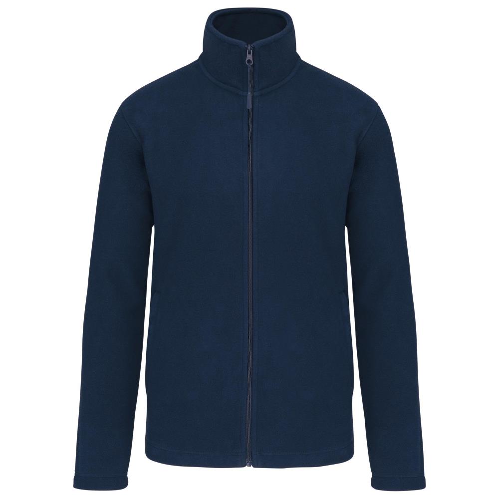 Zippered microfleece