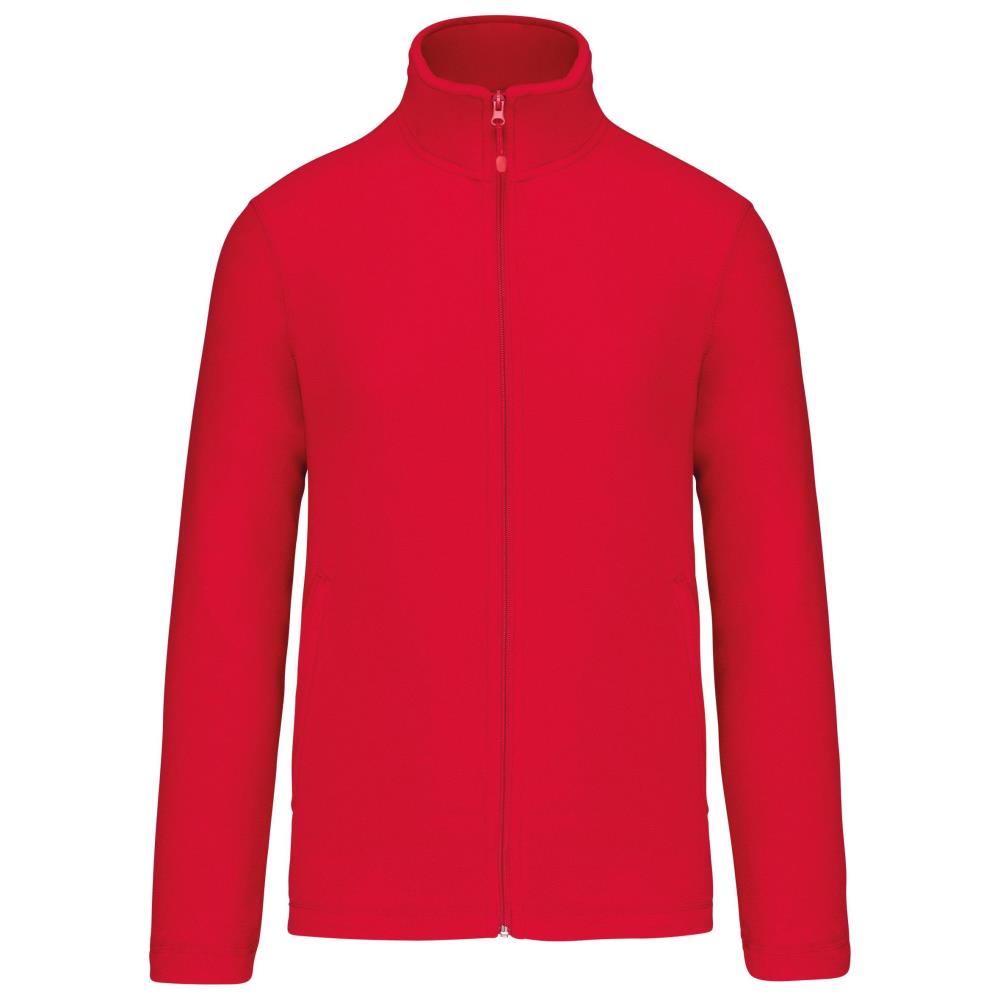 Zippered microfleece