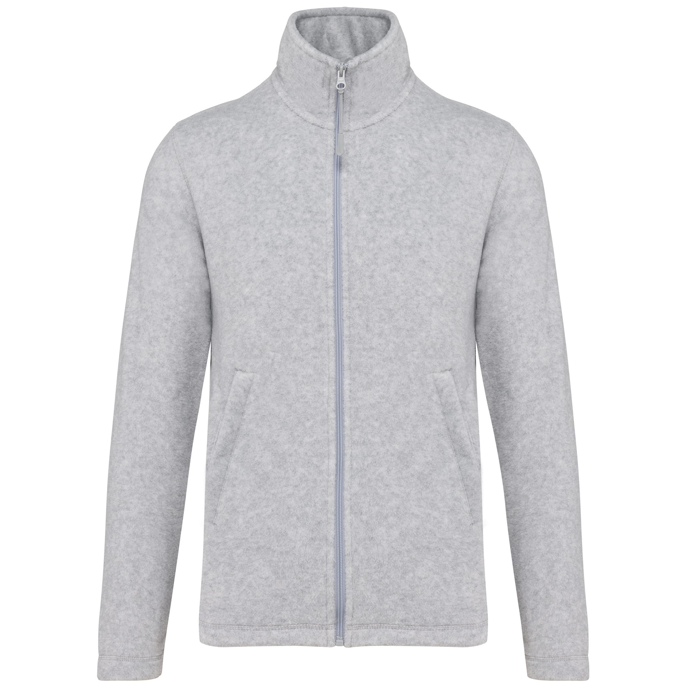 Men's zipped microfleece