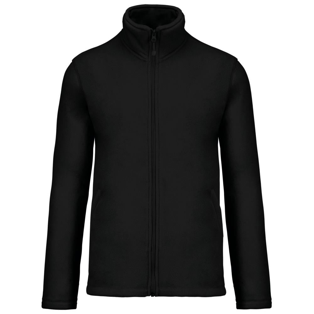 Men's zipped microfleece