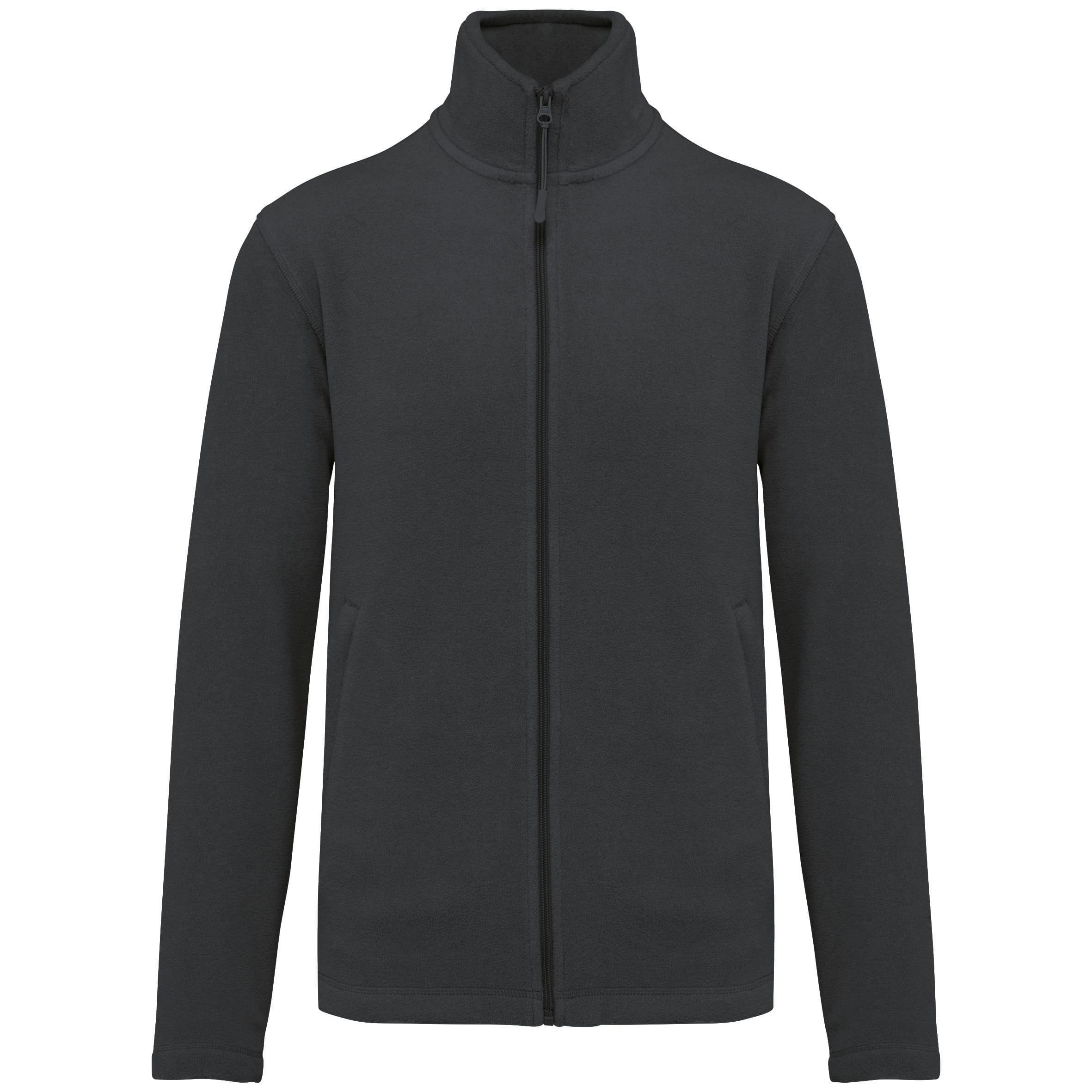 Men's zipped microfleece