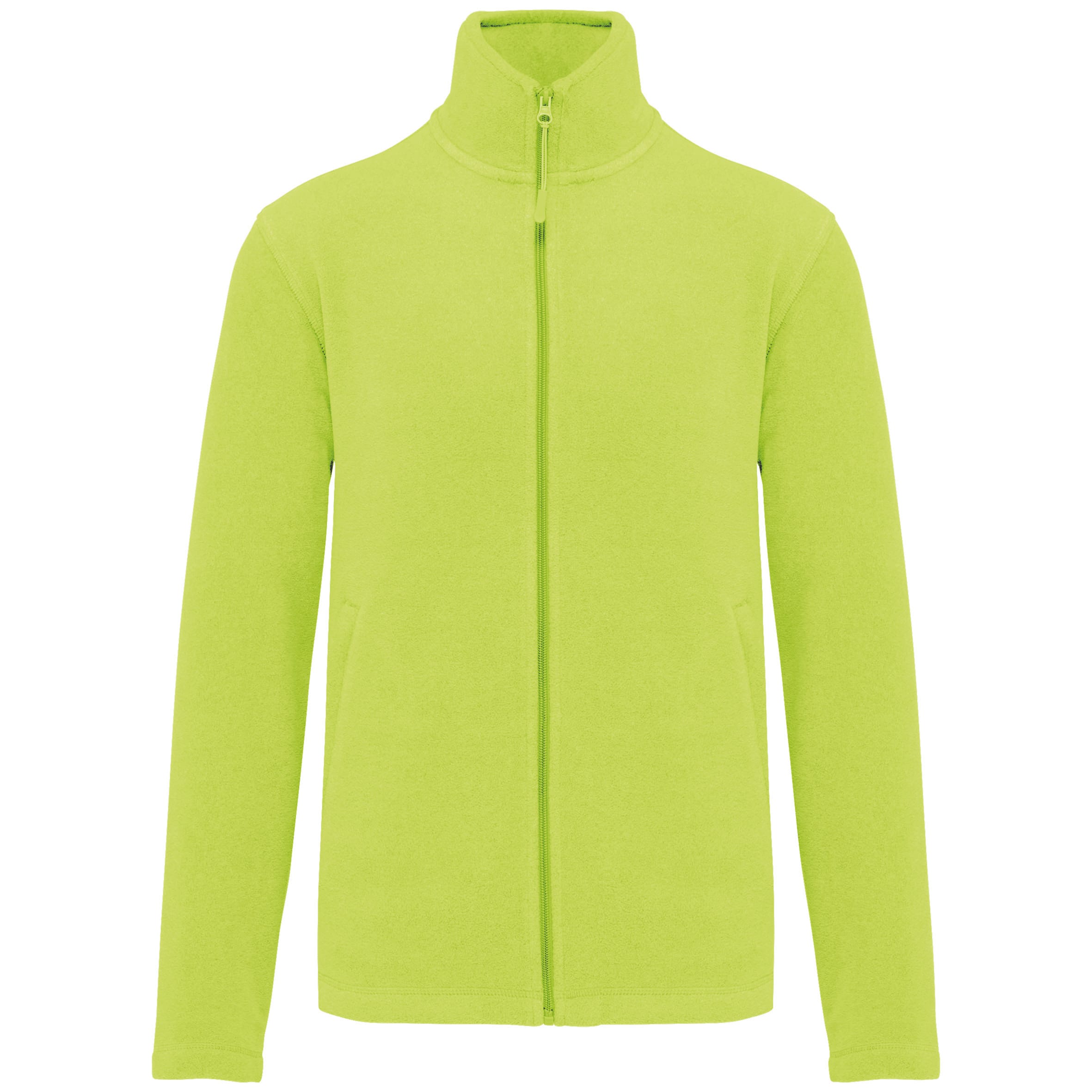 Men's zipped microfleece