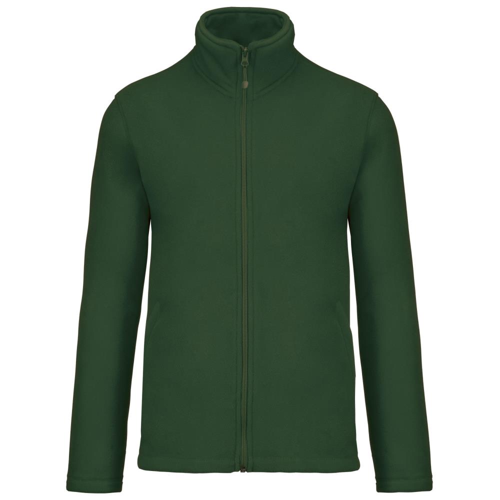 Men's zipped microfleece