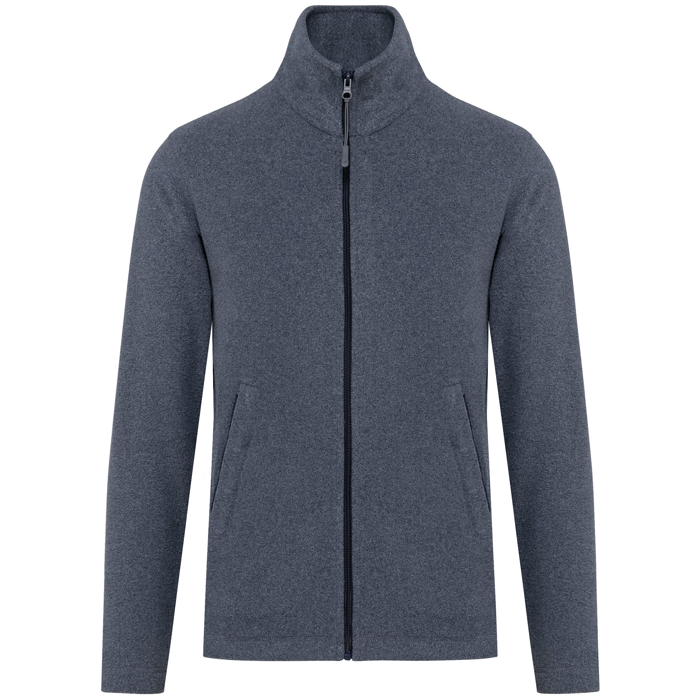 Men's zipped microfleece