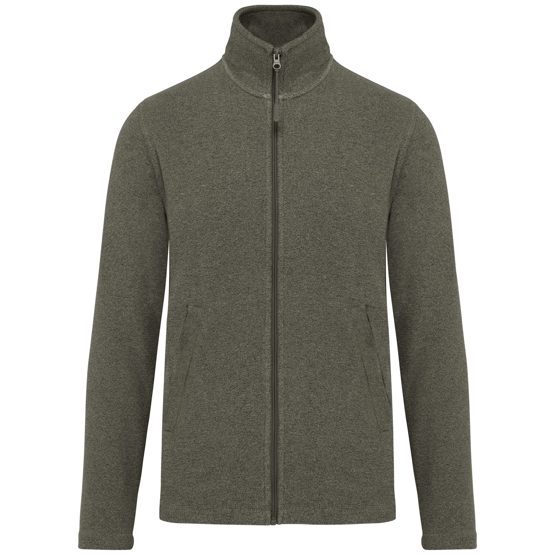 Men's zipped microfleece