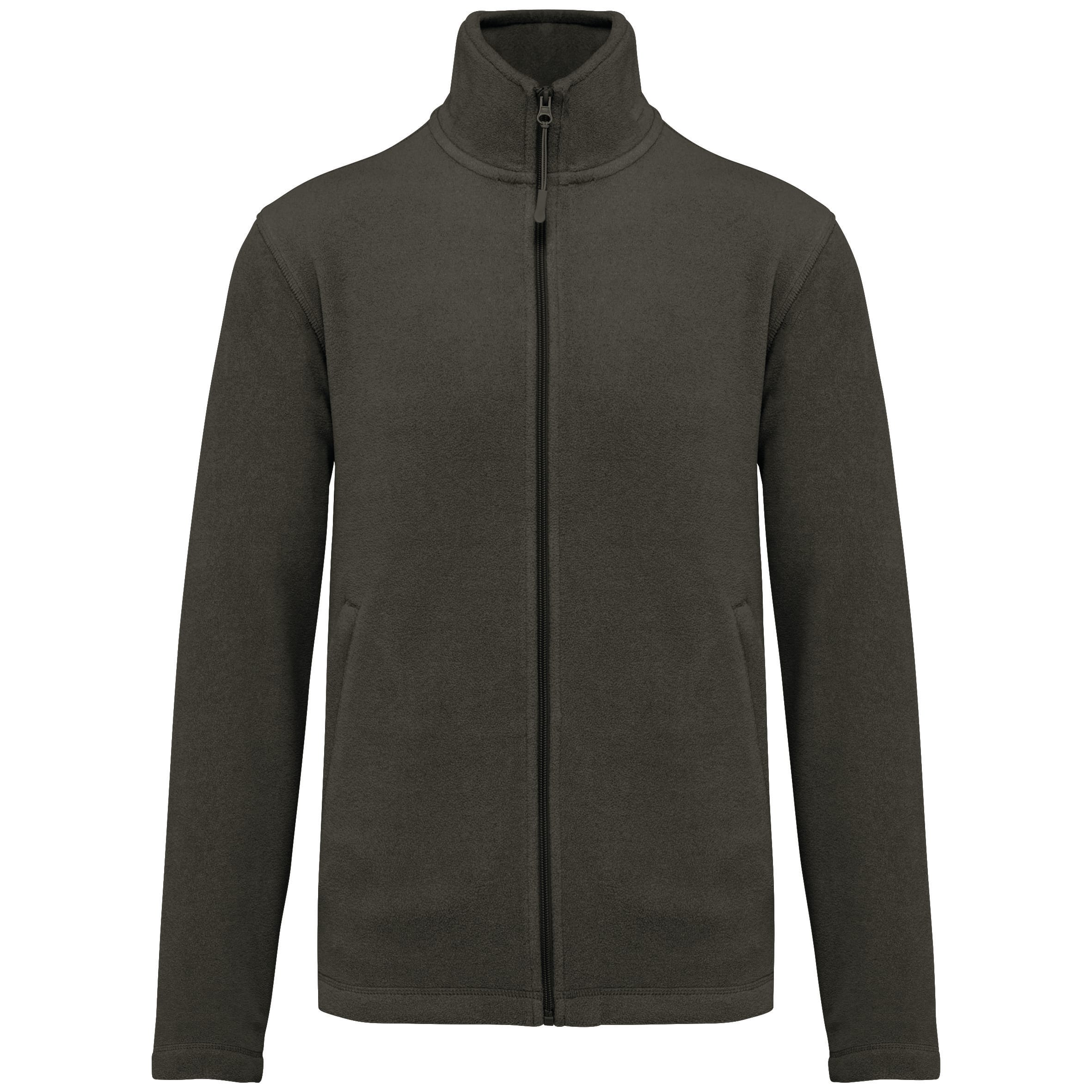 Men's zipped microfleece