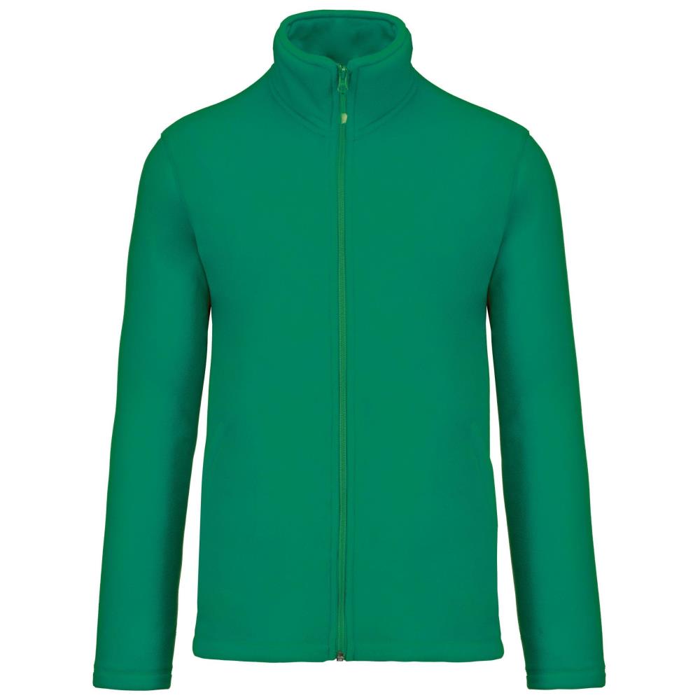 Men's zipped microfleece