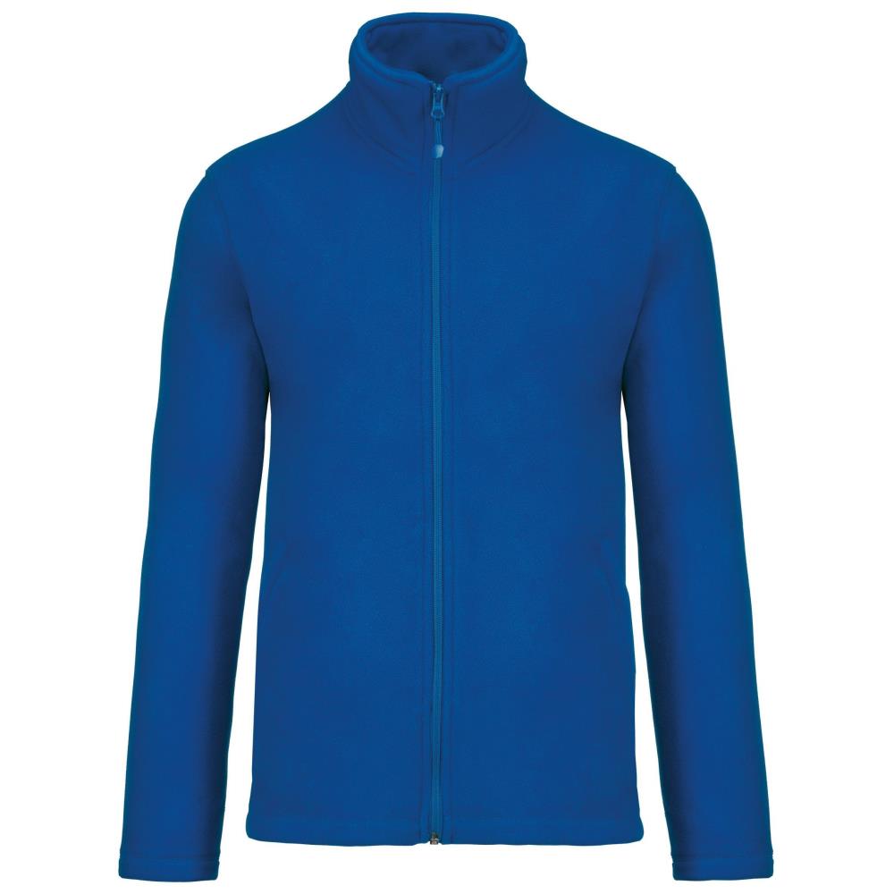 Men's zipped microfleece