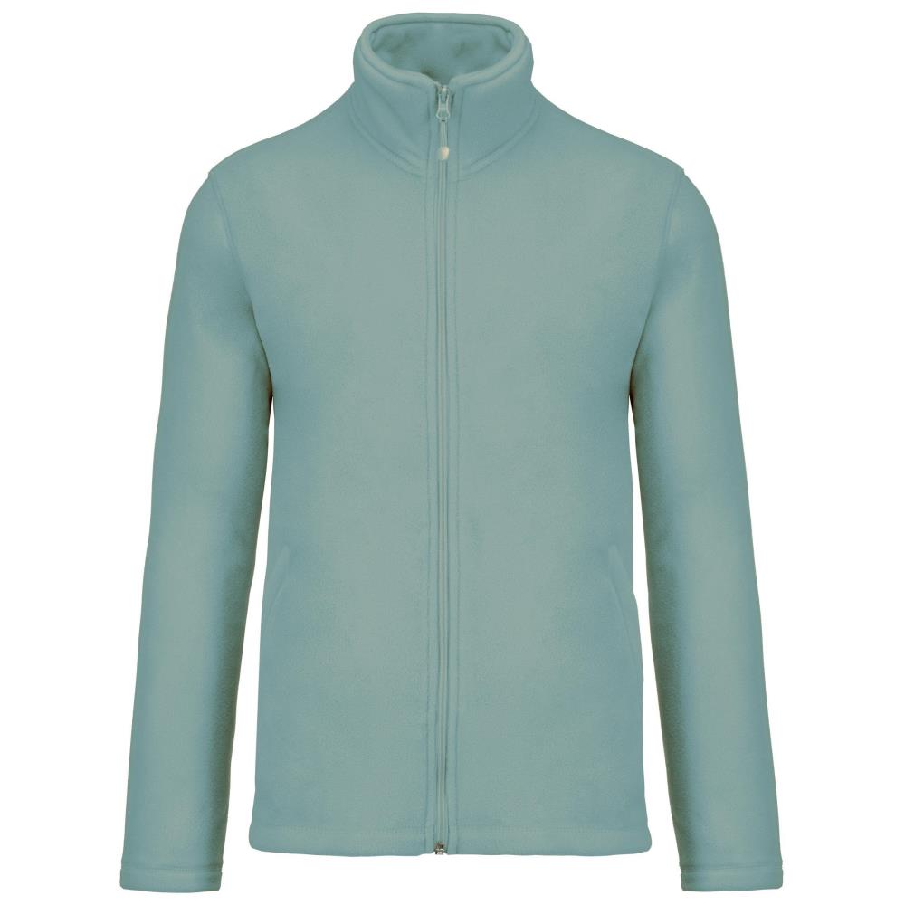 Men's zipped microfleece