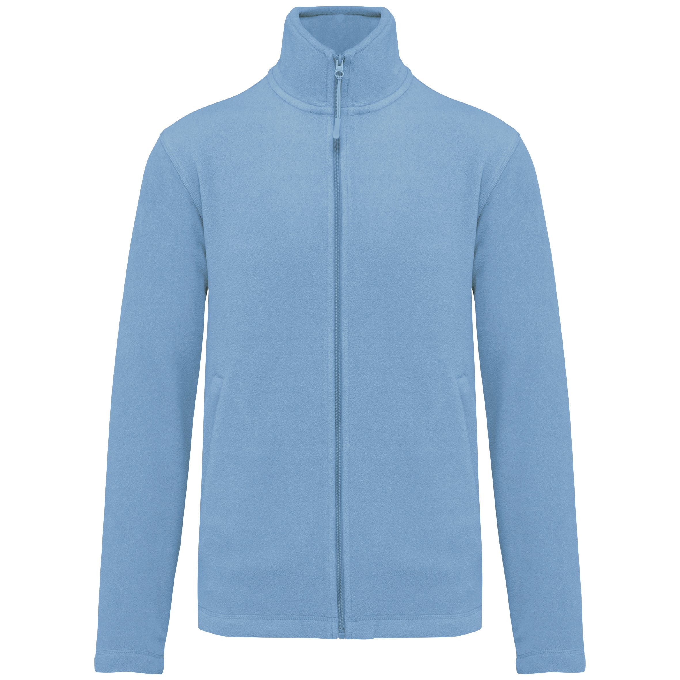 Men's zipped microfleece