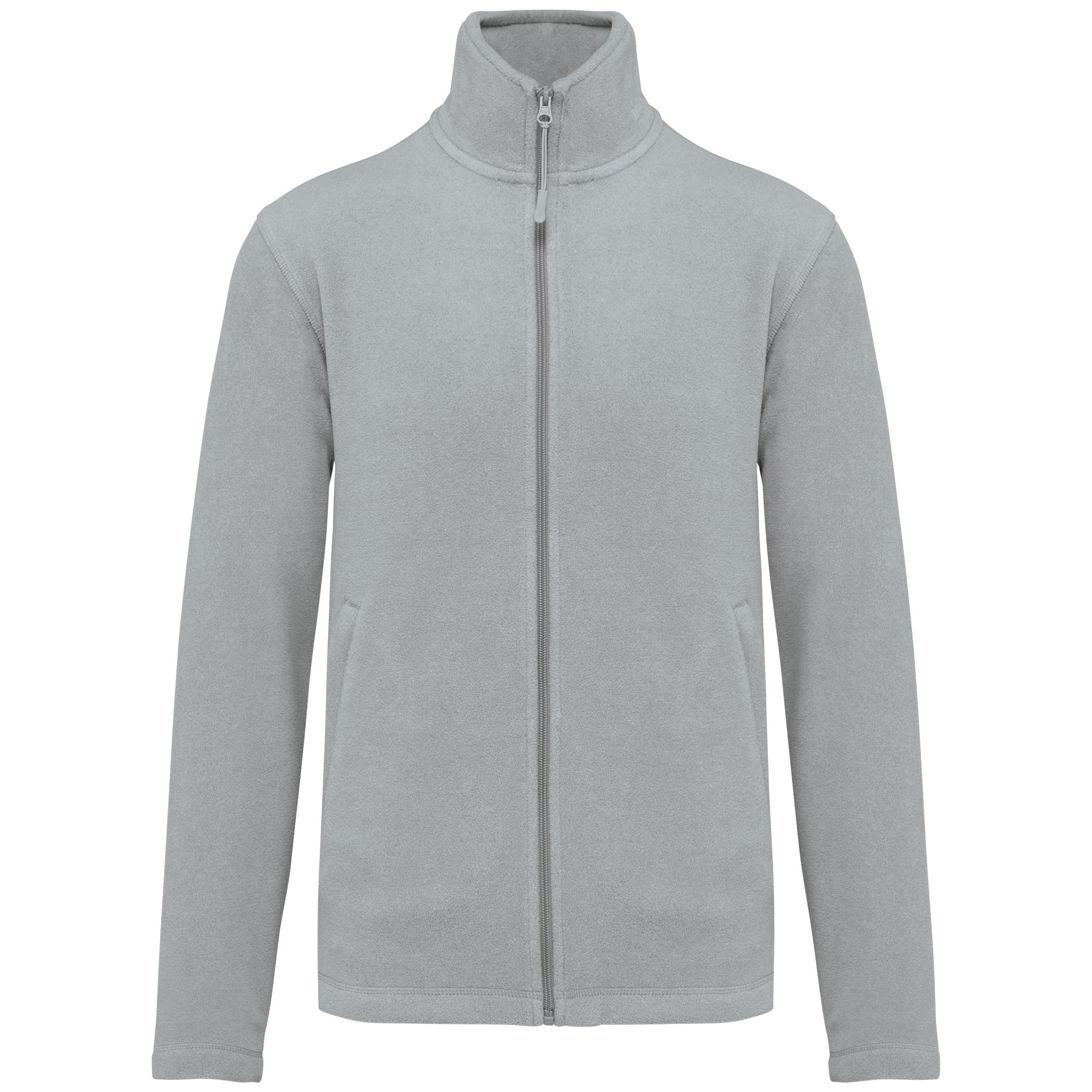 Men's zipped microfleece