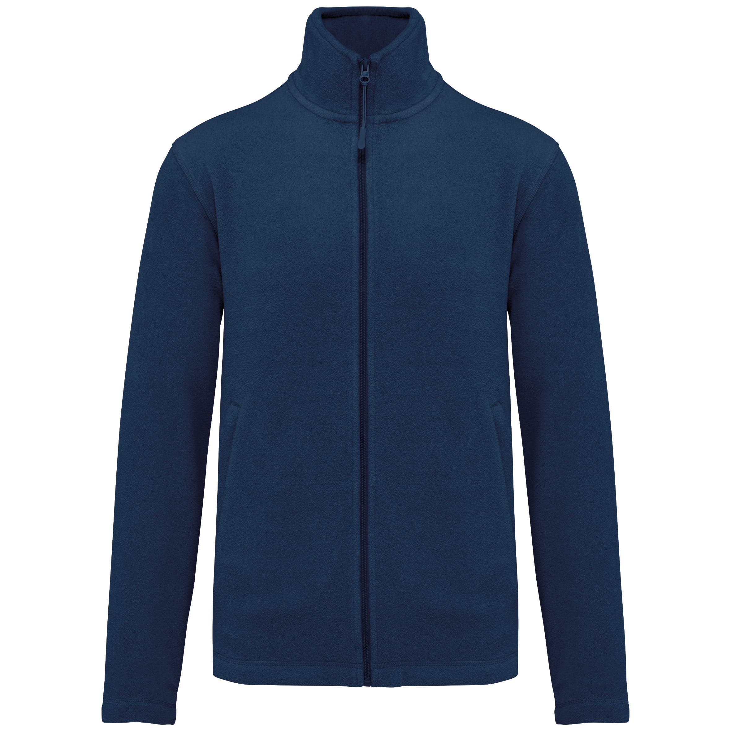 Men's zipped microfleece
