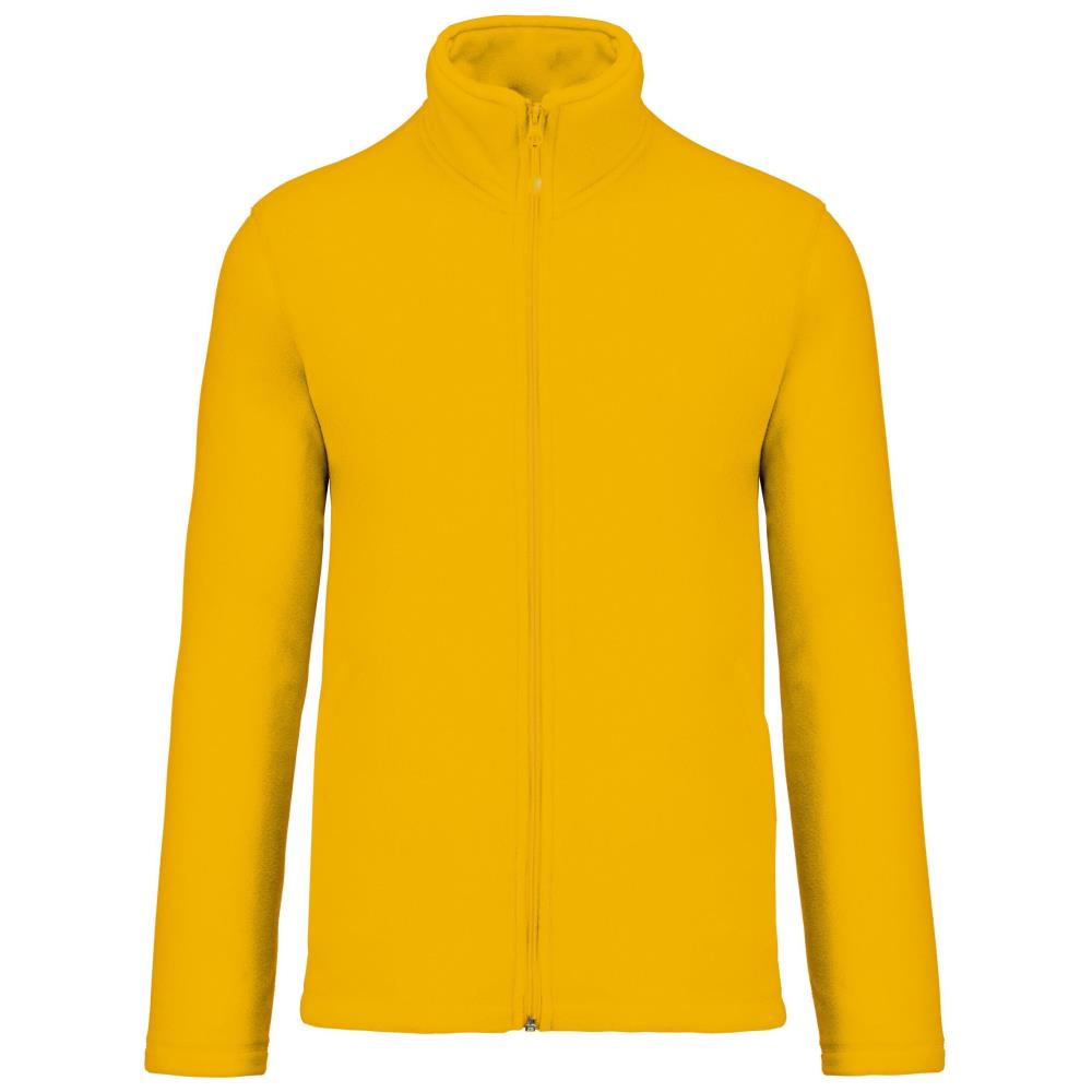 Men's zipped microfleece