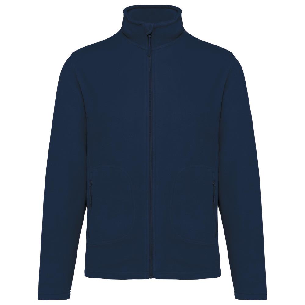 Organic unisex fleece vest