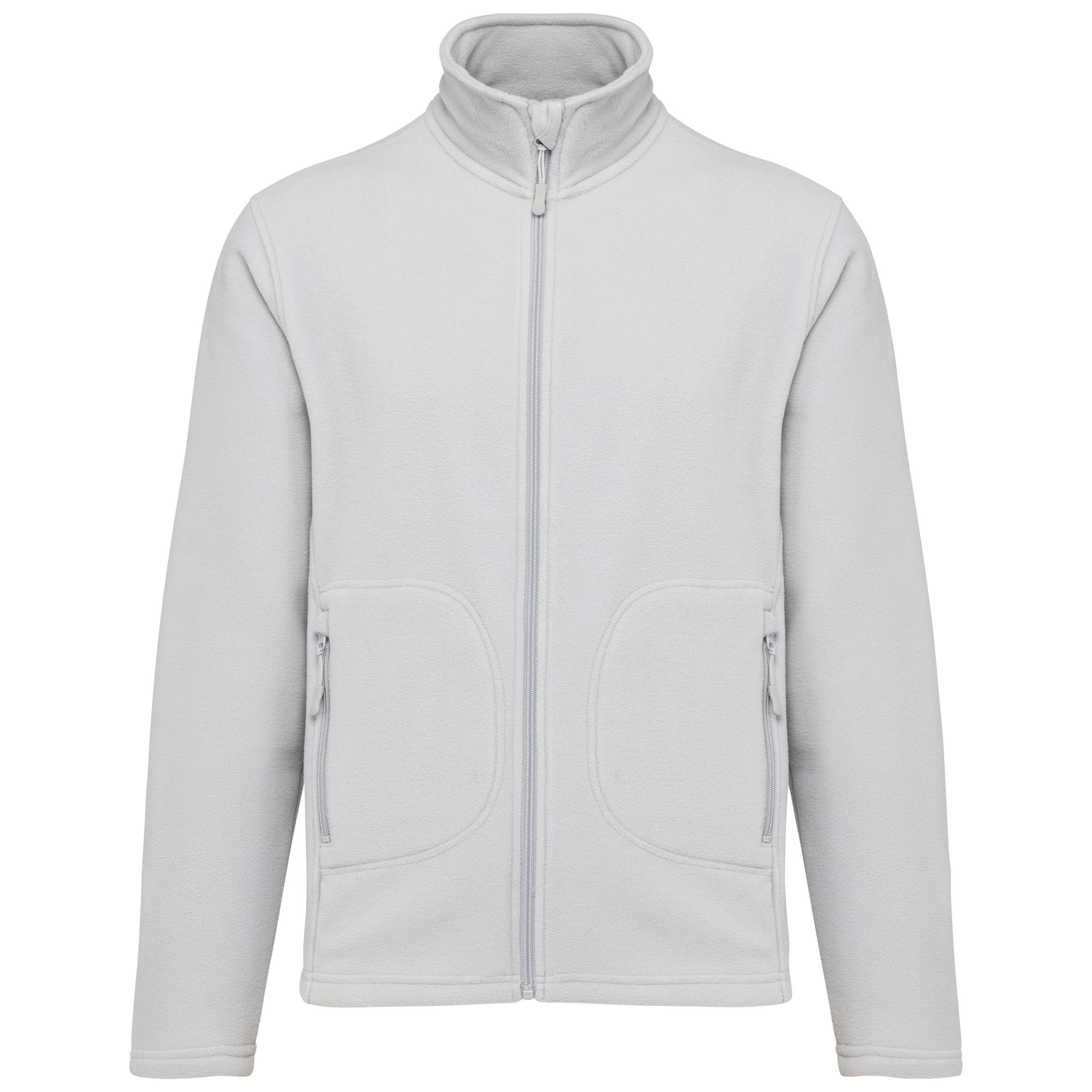 Organic unisex fleece vest