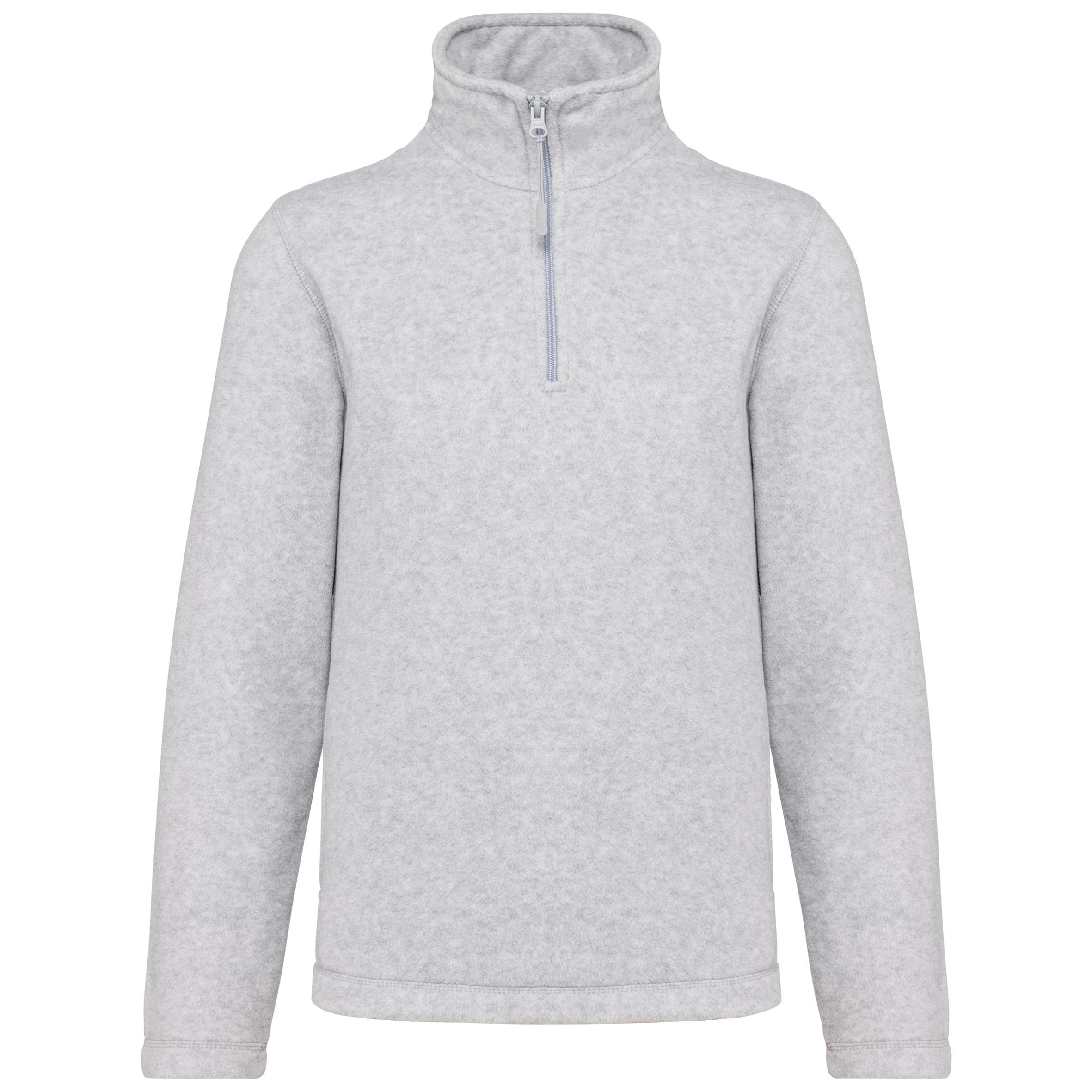 Enzo - Fleece met ritskraag