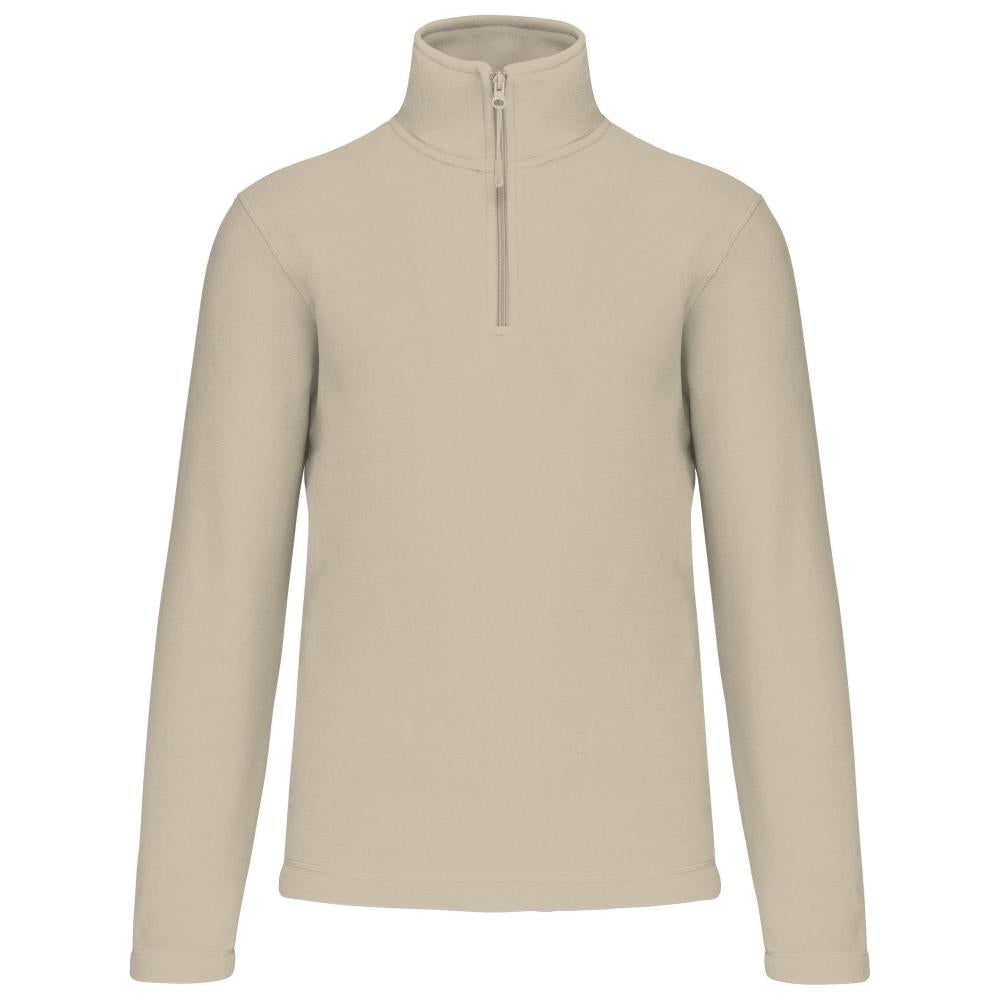 Enzo - Fleece met ritskraag