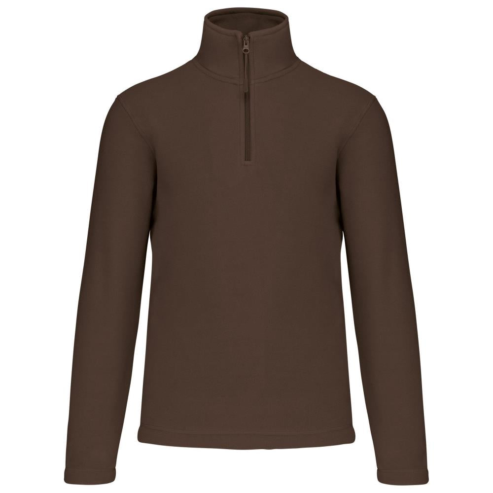 Enzo - Fleece met ritskraag