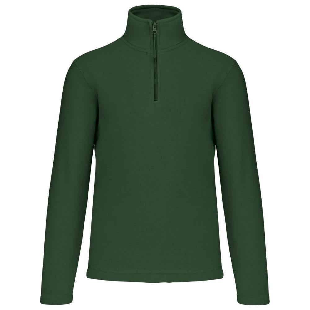 Enzo - Fleece met ritskraag