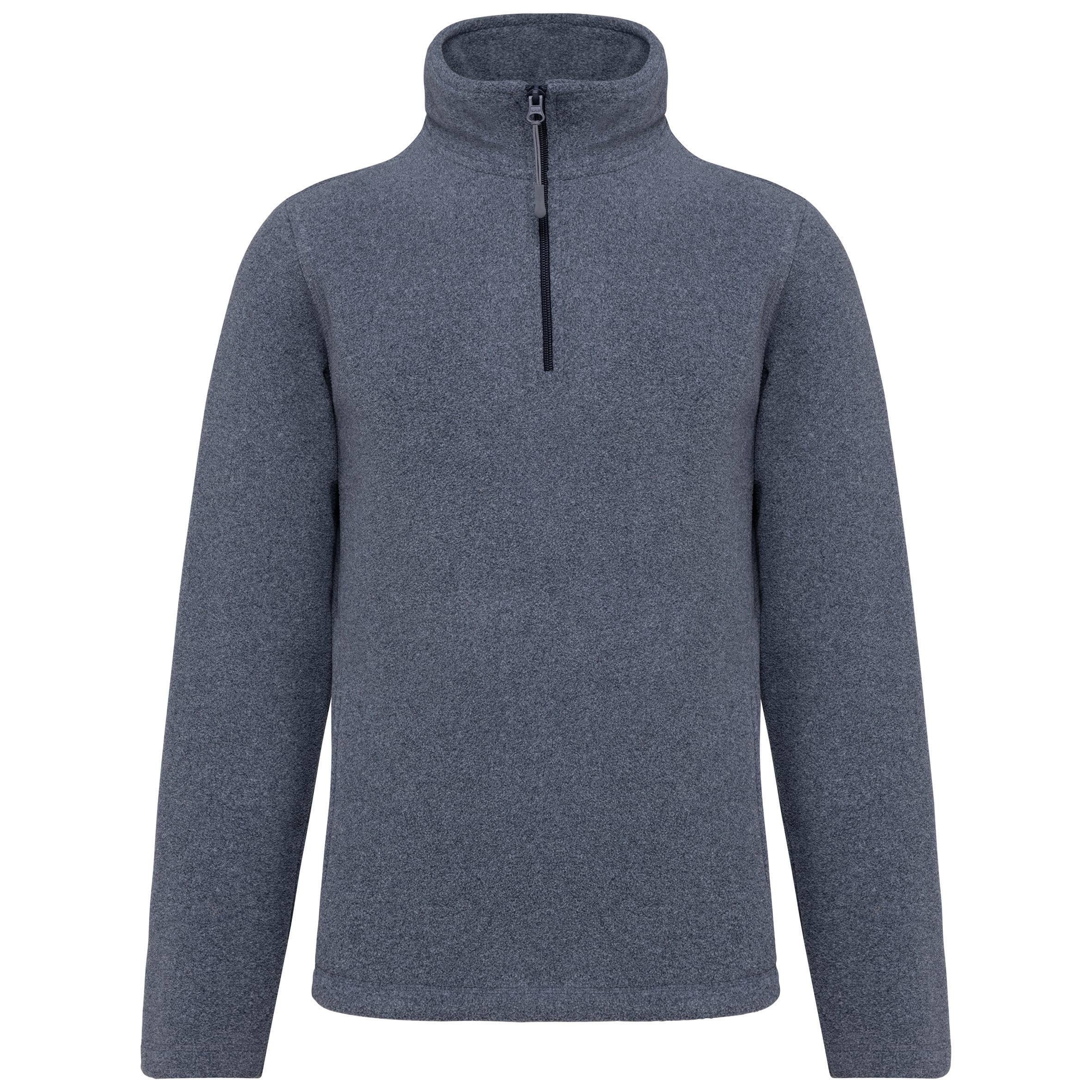 Enzo - Fleece met ritskraag
