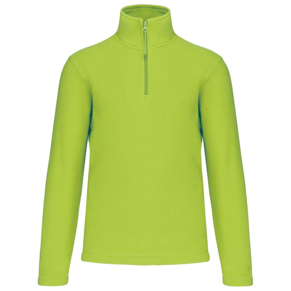 Enzo - Fleece met ritskraag