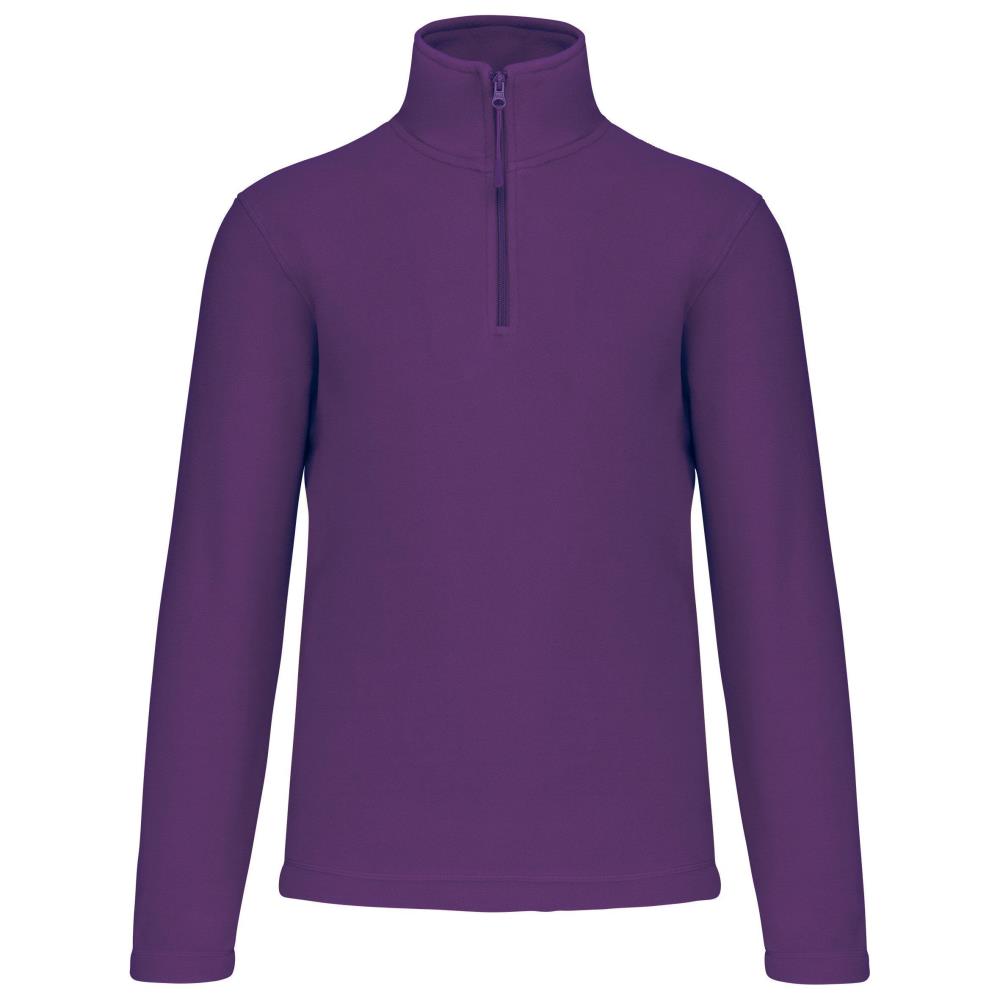 Enzo - Fleece met ritskraag