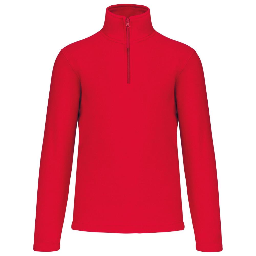 Enzo - Fleece met ritskraag