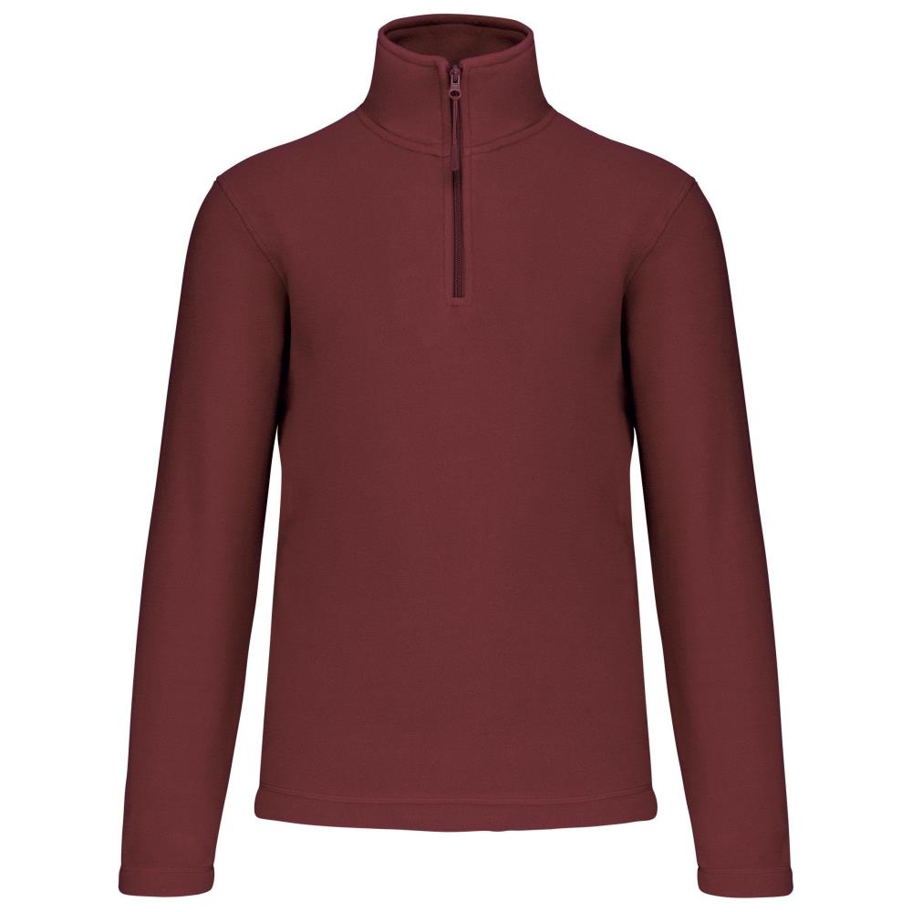Enzo - Fleece met ritskraag