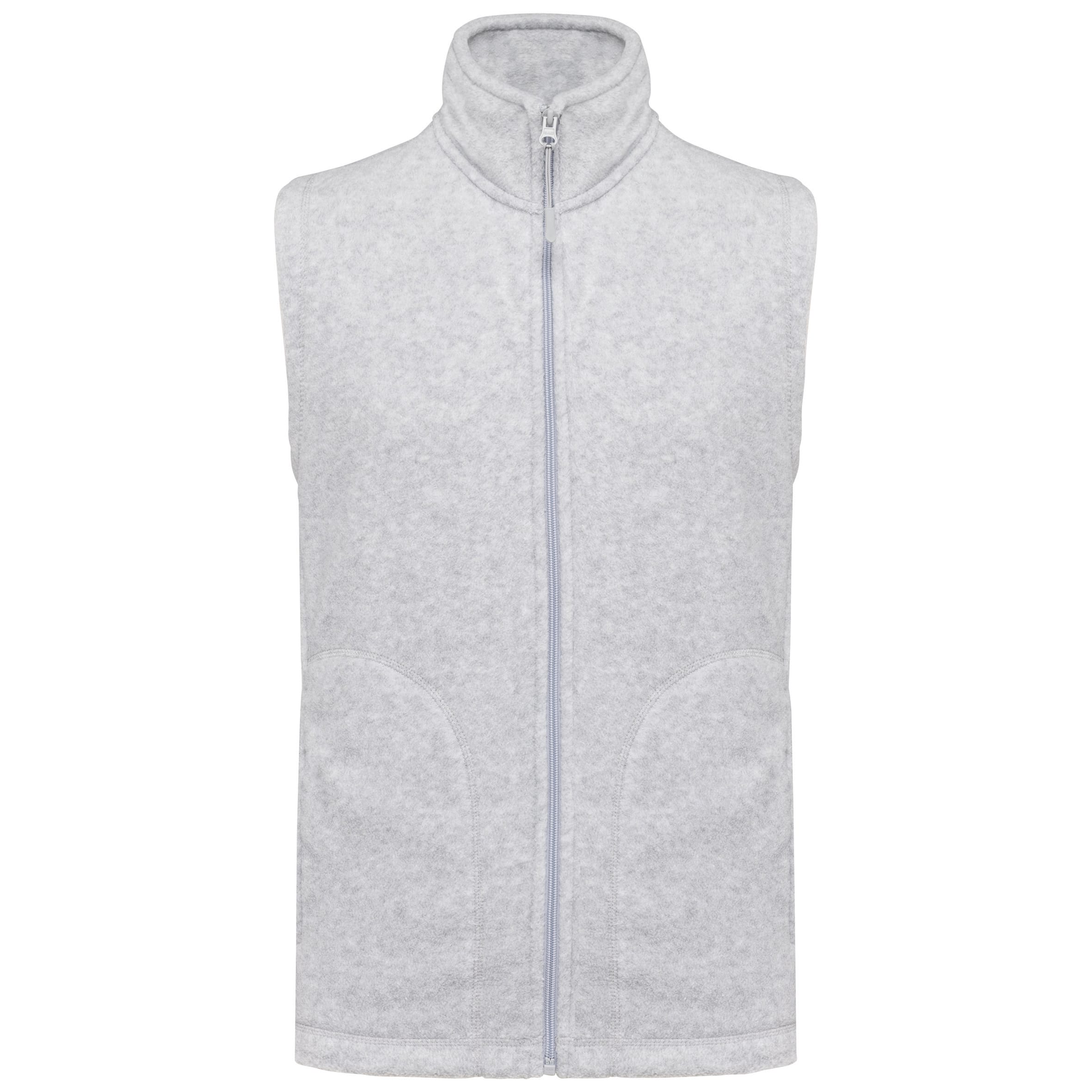 Bodywarmer van microfleece voor heren