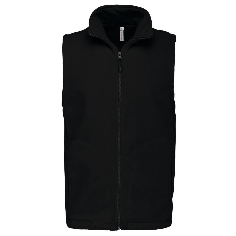 Bodywarmer van microfleece voor heren