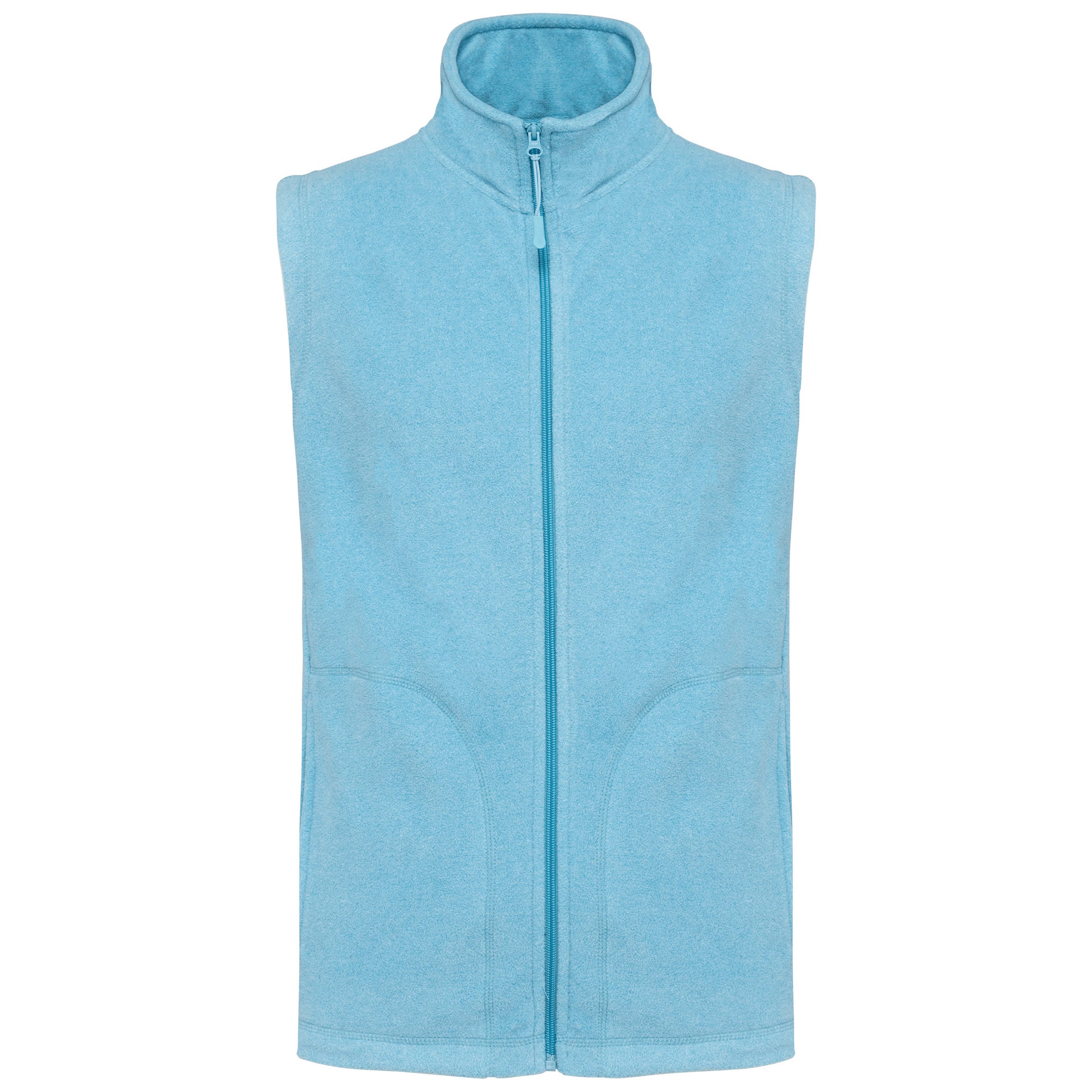 Bodywarmer van microfleece voor heren