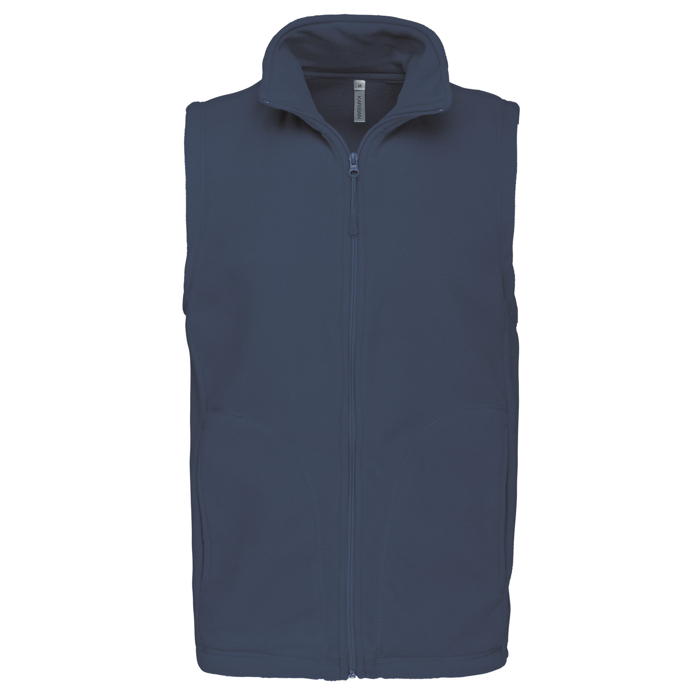 Bodywarmer van microfleece voor heren