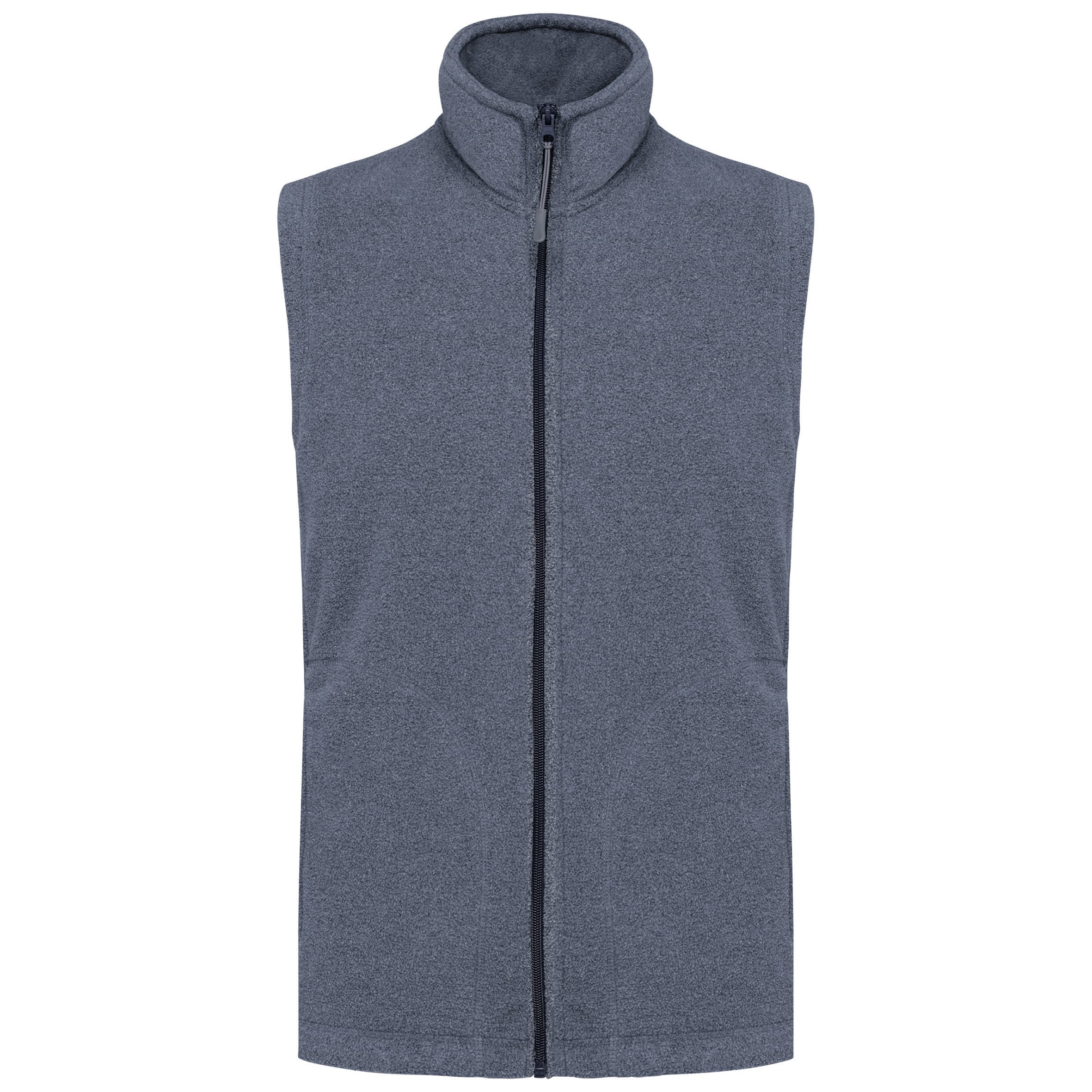 Bodywarmer van microfleece voor heren
