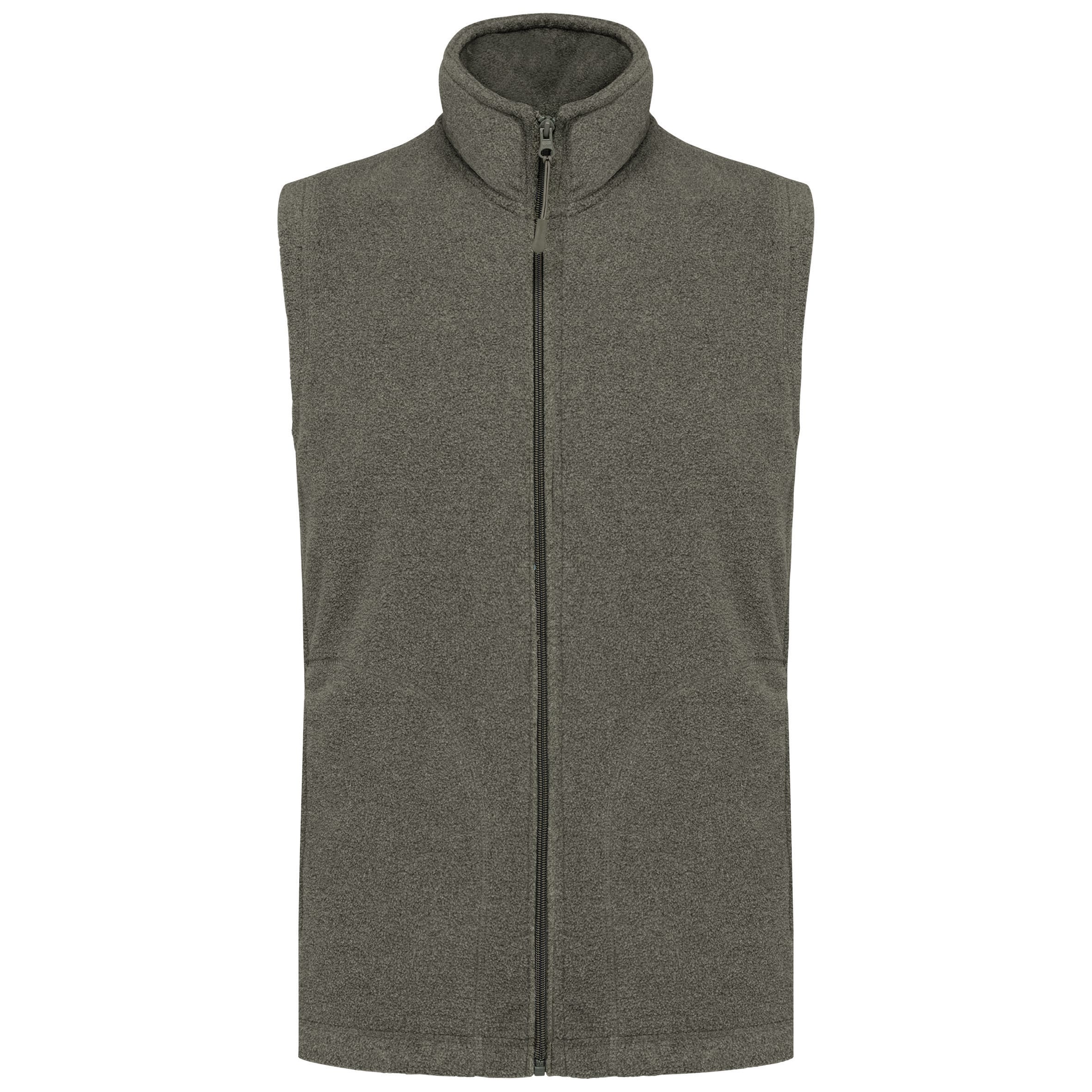 Bodywarmer van microfleece voor heren