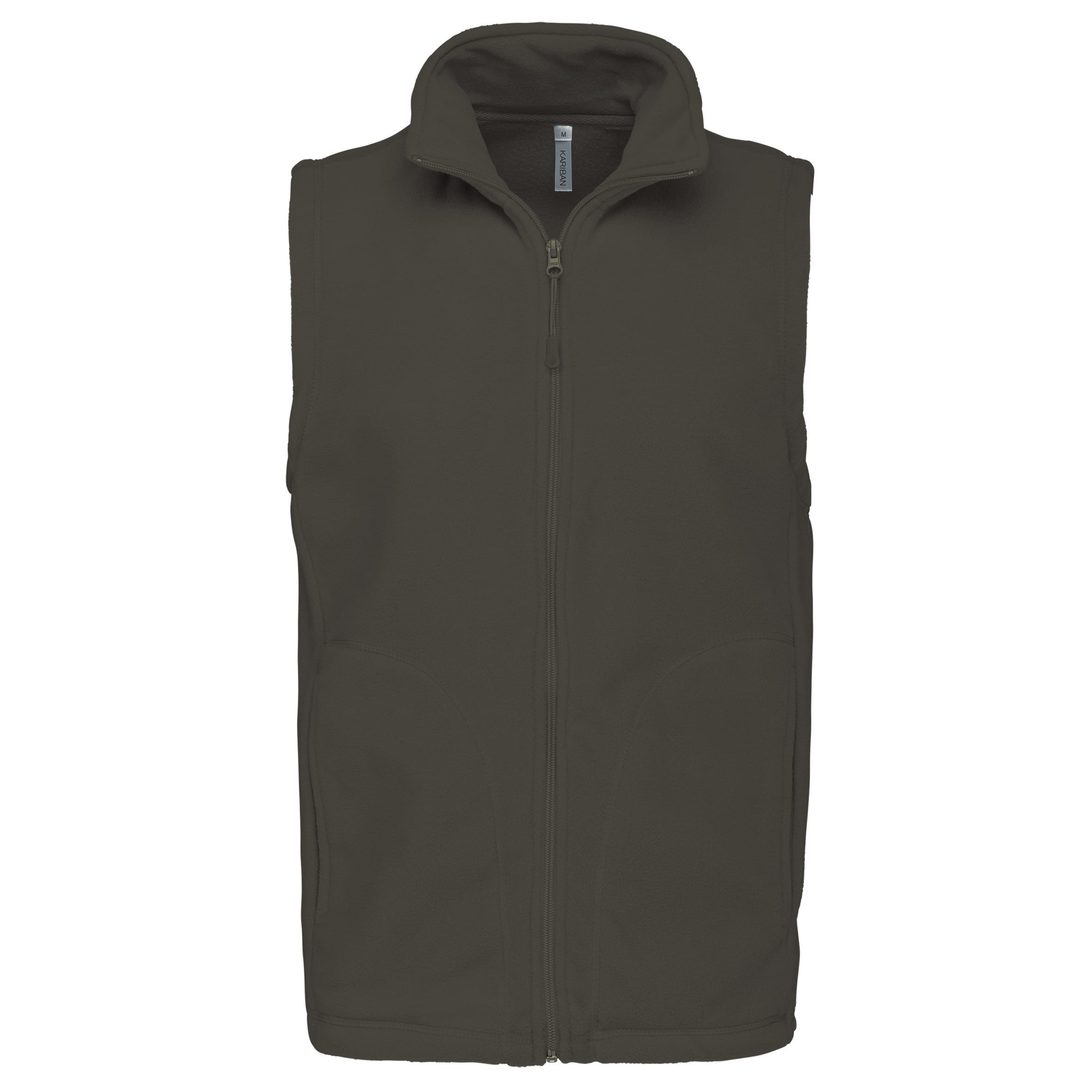 Bodywarmer van microfleece voor heren