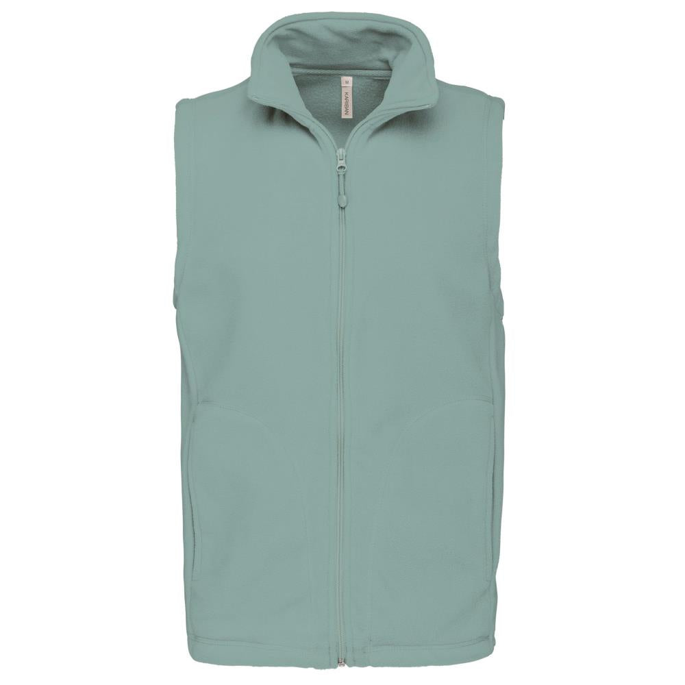Bodywarmer van microfleece voor heren