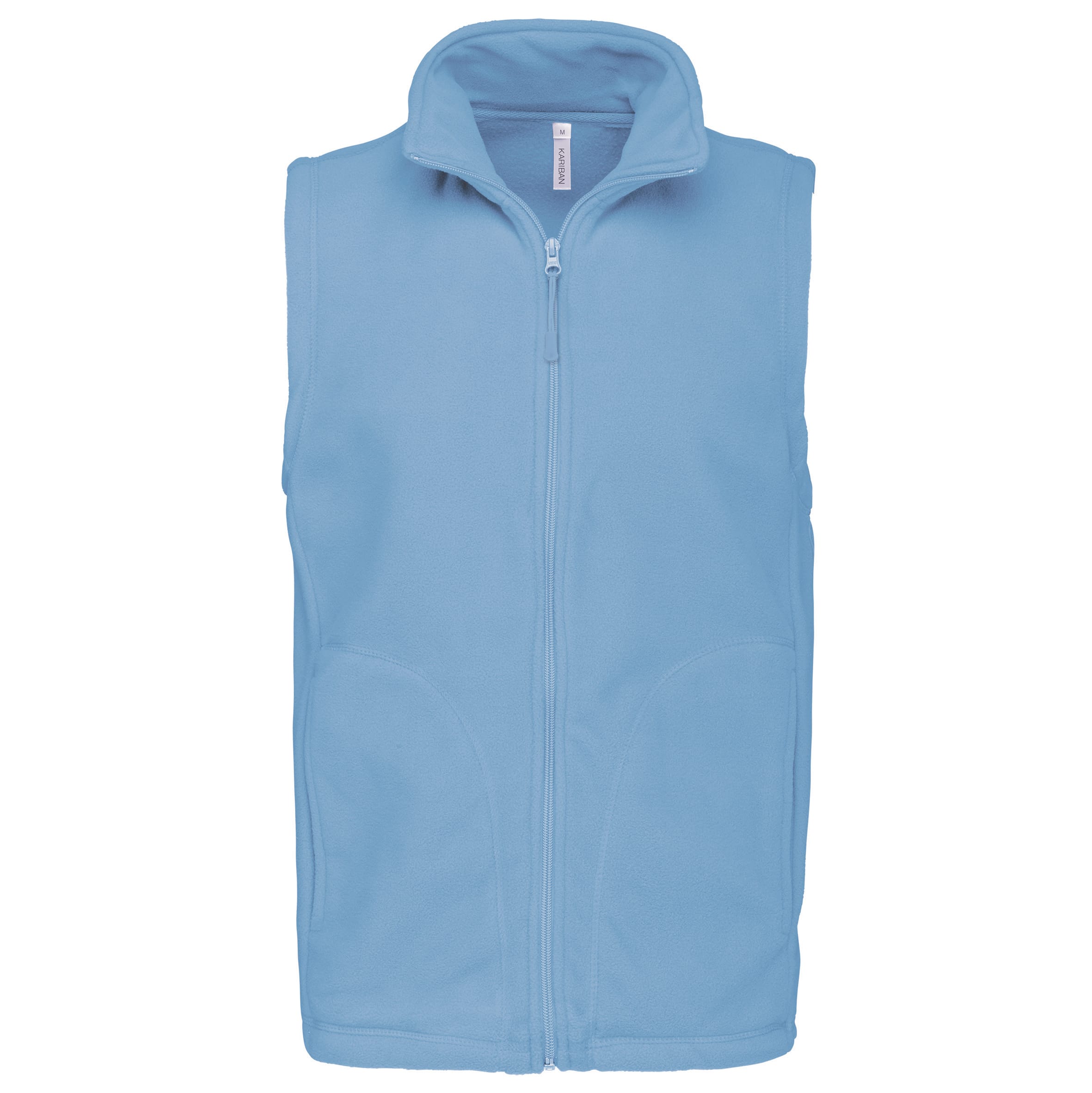 Bodywarmer van microfleece voor heren