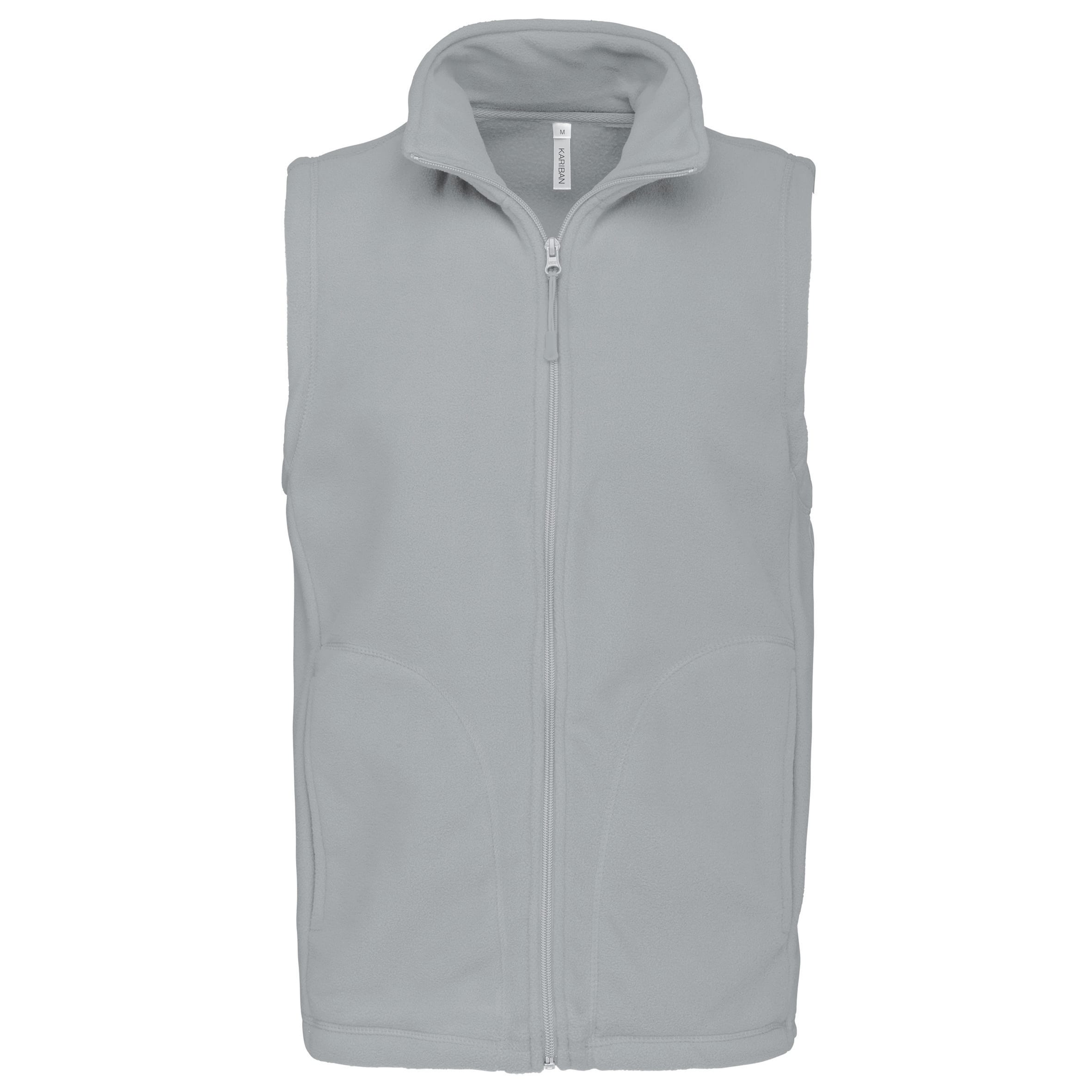 Bodywarmer van microfleece voor heren