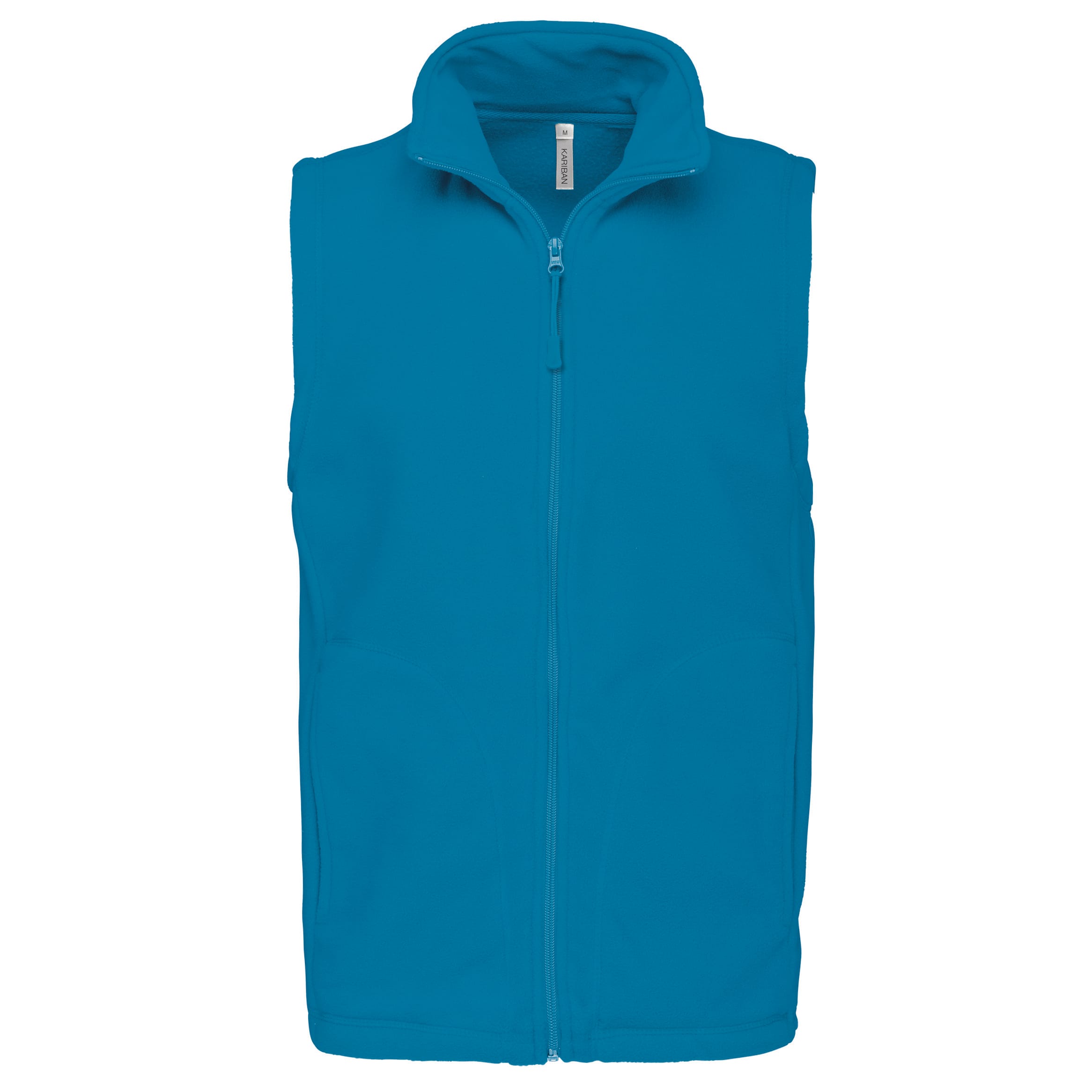 Bodywarmer van microfleece voor heren