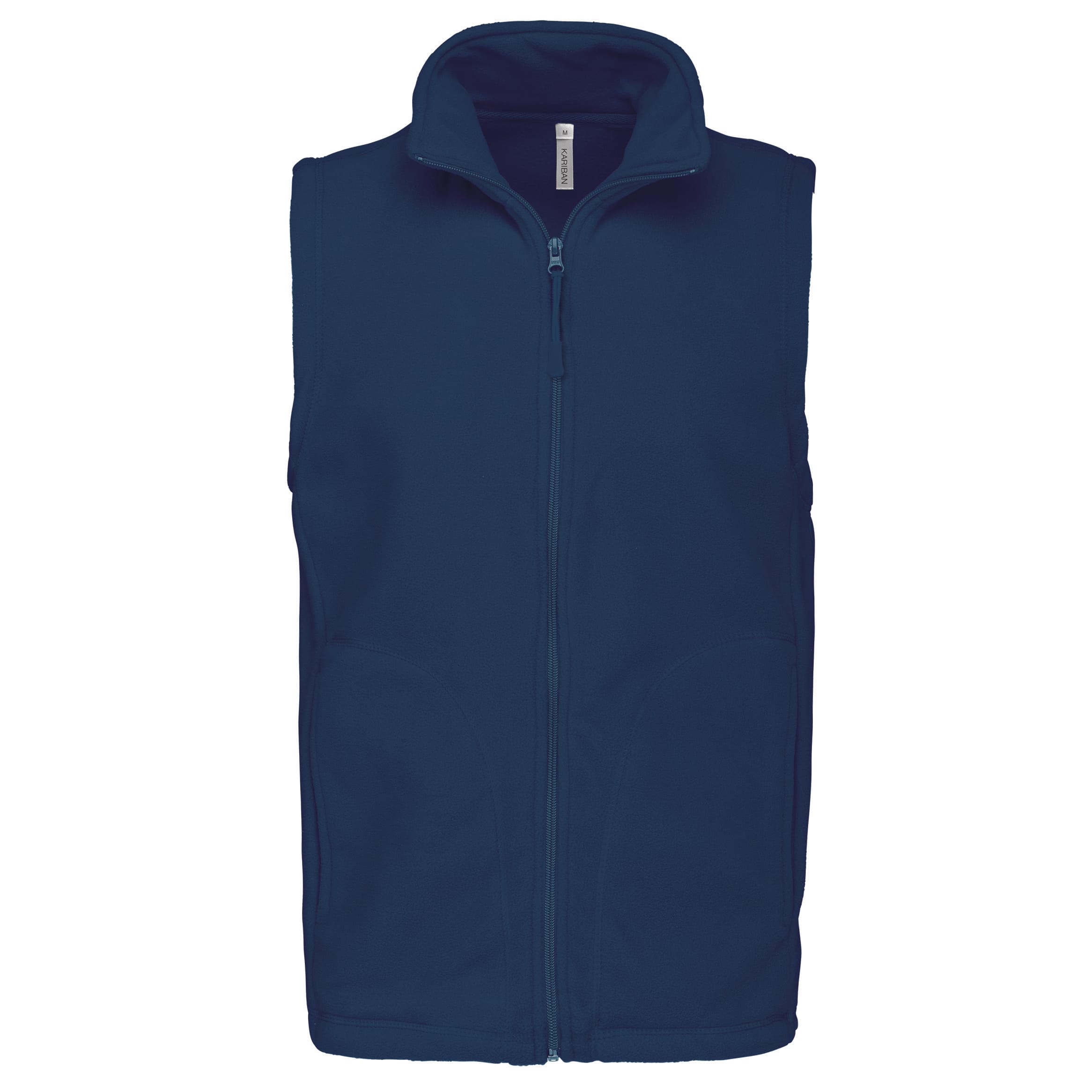 Bodywarmer van microfleece voor heren