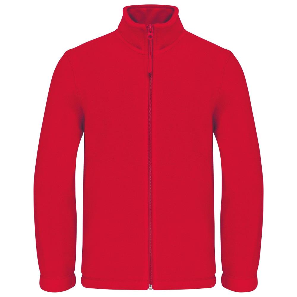 Microfleece met rits kind