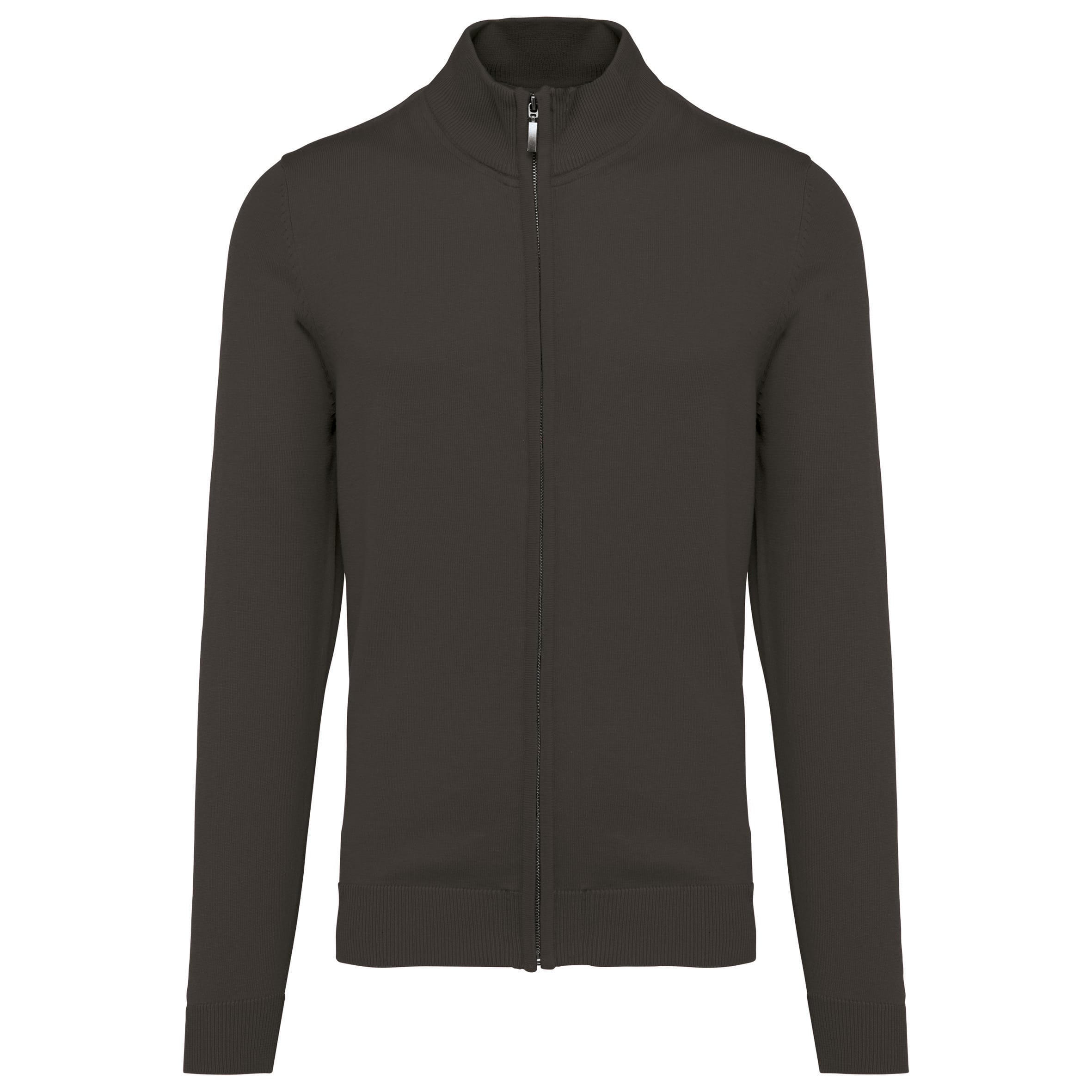 Heren cardigan met rits