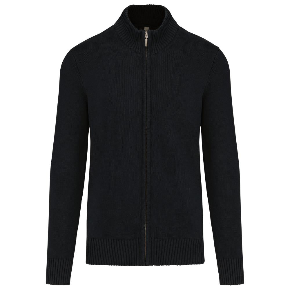 Heren cardigan met rits
